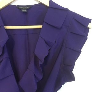 BR purple sleveless top size S